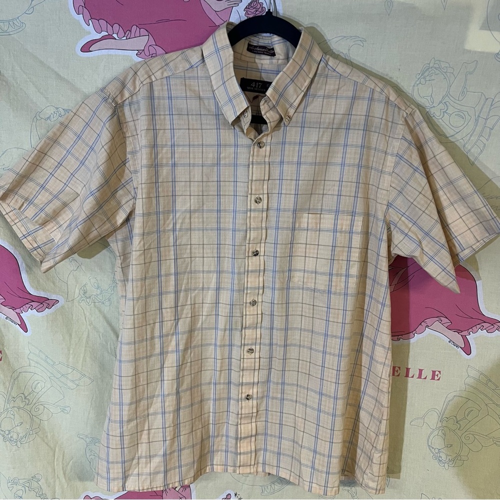 Vintage Van Heusen 417 Men’s Plaid Shirt